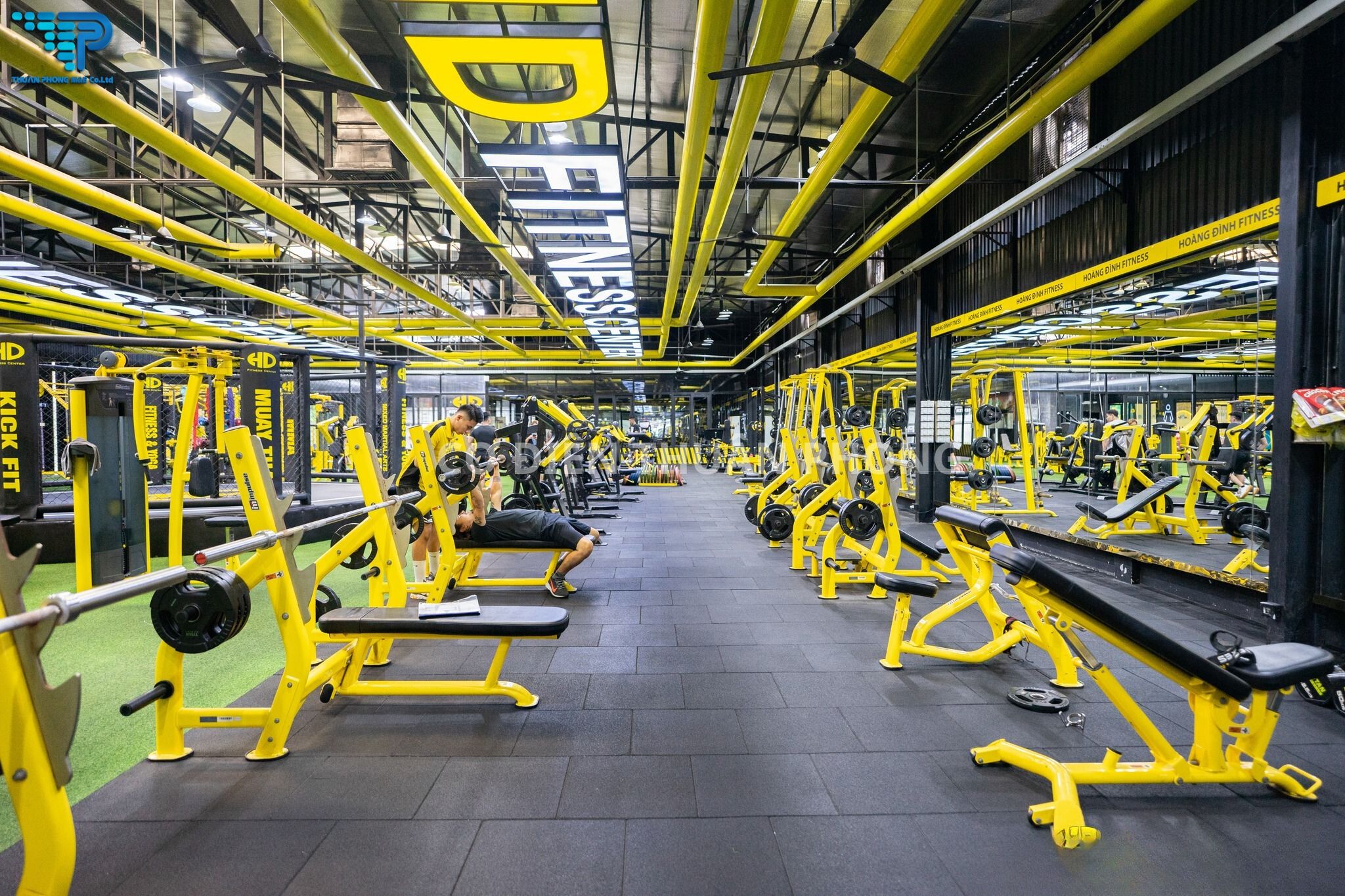 Hệ Thống Thông Gió Làm Mát HD Gym And Fitness Center