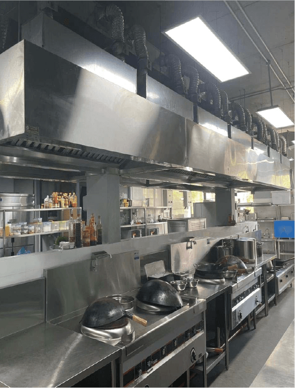 THIẾT KẾ THI CÔNG HỆ THỐNG XỬ LÝ KHÓI, MÙI BẾP NHÀ HÀNG, KHÁCH SẠN