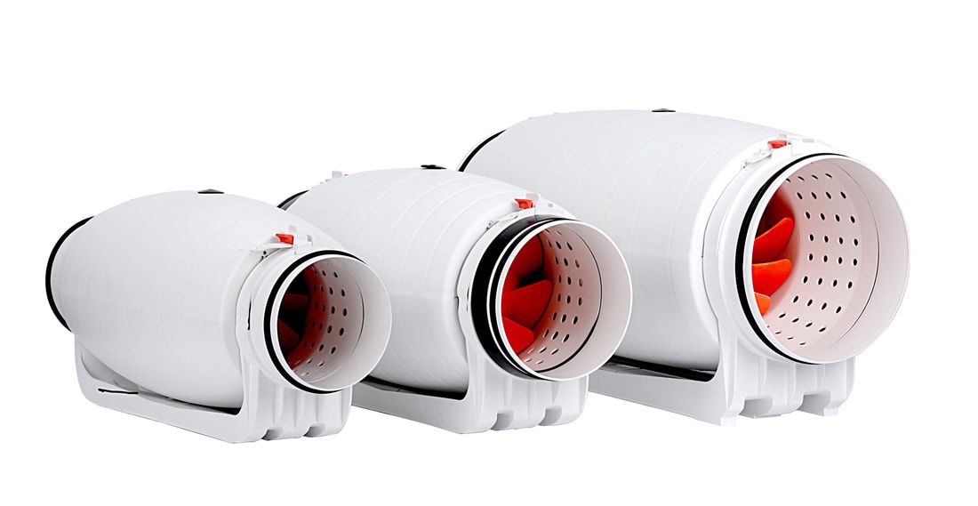 Quạt thông gió nối ống tiêu âm Superlite Max 